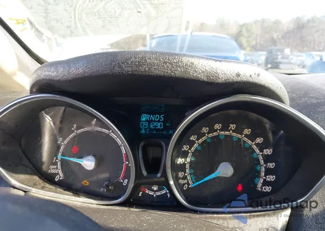 2017 Ford Fiesta Se из США, поврежденный, VIN 3FADP4EJ3HM110609